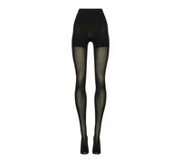 Wolford Women's Tummy 66 Control Top Tights Lined 65 DEN Tights, Black, Large (Manufacturer Size: L)