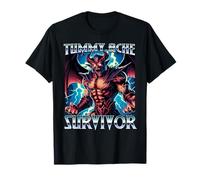 Tummy ACHE Survivor My Tummy Hurts Gotta Poop Stomach Ache T-Shirt