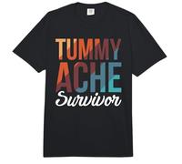 Tummy Ache Survivor Stomach Problem Digestive Problems Comfort Colors Adult Heavyweight T-Shirt