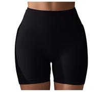 Tummy Control Body Shaper Women's Shapewear Compression Shorts Women Pull in Knickers for Stomach Chub Rub Womens Boxers Pants High Waisted Spandex Underwear Fajas Shape Wear Boxer Seamless Black
