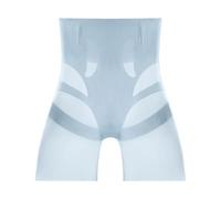 Tummy Control Knickers 2PCS Summer Ultra Thin Ice Silk Shapewear High Waist Belly Slimming Panties Tummy Control Underwear Women Safety Pants Under Skirt for Women Blue
