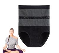 Tummy Control Panties Body Sculpting Belly Tightening Hip Lift Curve Shaper | Shaping Underwear Tummy Control Booty Enhancer Body Sculpting Curve Defining Core Shaper for Wedding Fitness Yoga Black L