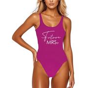 Tummy Control Swimwear Team Bride Backless Swimsuit One Piece Swimming Costume Bride Bathing Suit for Party Wetsuit Push Up Athletic One Piece Swimsuit BrideCostume for Party Holiday