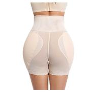 Tummy Control Underwear Butt Lifting Shorts for Women Shaper Shorts Hip Enhancer Beige Medium