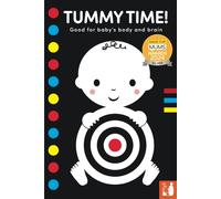 Tummy Time! : A high-contrast fold-out book with mirror for babies