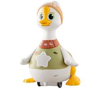 Tummy Time Duck Toy, Sturdy Anti-Wear Swinging Duck Family Toy with Musics, Preschool Educational Interactive for 0-12 Months Infants Tummy Time Toys, Large Ducks, Toys