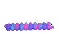 Tumnea Fidget Stretch Caterpillar Sensory Stretchy Strings, Push Bubble Suction Cup, Antistress Toy for Kids Adults, Green Pink
