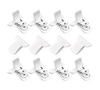 Tumotsit 2 duvet clips - 12 white padded duvet clips, bed linen holder pins prevent the quilt from moving in duvet covers
