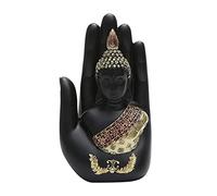 Tumotsit Buddha - Little Buddha Ancient Thailand - Buddha Crafts Buddha Palm CREATE Meditative Atmosphere for Home Car Decoration for Garden, Patio, Terrace