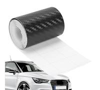 Tumotsit Carbon Fibre Detail Tape, Wrap Detailing Film, Self-Adhesive Sticker Made of Twill Weave, Bicycle Protection Tape for Trunk, Bumper, Mudguard, Dashboard