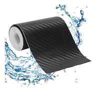 Tumotsit - Carbon Fibre Film, Wrap Detailing Film, Self-Adhesive Sticker Made of Twill Weave, Bicycle Protection Tape for Trunk, Bumper, Fender, Dashboard