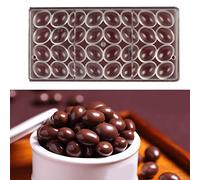 Tumotsit Chocolate, Ice Cube Tray 32 Cavities - Ice Machine for Making Ice, Cocktail, Whiskey, Tea, Coffee, Baking Moulds
