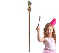 Tumotsit Cosplay Gemstone Wand Photo Prop Magic Wand Magic Wands, Gemstone Stick Witch Wand Collection for Stage Performances