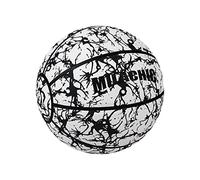 Tumotsit Holographic Luminous Reflective Basketball, Non-Slip Glow in the Dark Basketball with Pump and Air Needle, Illuminated Luminous Basketball for Indoor and Outdoor Use