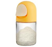 Tumotsit Shaker for spices, spice shakers, glass bottles, pepper shakers container set, refillable salt container, sugar bottle for kitchen worktop or travel spice