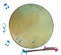 Tumotsit Shaman drum | Shaman Frame with whisk - Spiritual Instruments Shaman Decor Symbol of the Siberian Drum for Lovers meditation