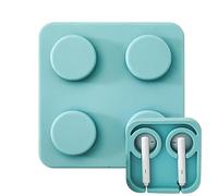 Tumotsit Strap, Storage Box Sorting Cables Silicone Headphones | Portable Cables for Building Blocks, Organizer Box Cables