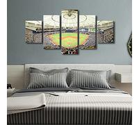 TUMOVO Wall Decor Tropicana Stadium Canvas Wall Art Baseball Field Modern Artwork for Office Florida Picture Print on Canvas Wall Decorations Framed Ready to Hang for Living Bedroom Home, 60" Wx32 H