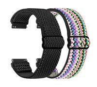 TumpCez - Quick Release Elastic Nylon Watch Straps - Band Width- 16mm 18mm 19mm 20mm 22mm 24mm Watch Straps -Choose Colour & Width