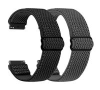 TumpCez - Quick Release Elastic Nylon Watch Straps - Band Width- 16mm 18mm 19mm 20mm 22mm 24mm Watch Straps -Choose Colour & Width
