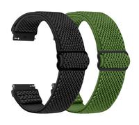 TumpCez - Quick Release Elastic Nylon Watch Straps - Watch Lug Width- 16mm 18mm 19mm 20mm 22mm 24mm Watch Straps -Choose Colour & Width