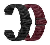 TumpCez - Quick Release Elastic Nylon Watch Straps - Watch Lug Width- 16mm 18mm 19mm 20mm 22mm 24mm Watch Straps -Choose Colour & Width