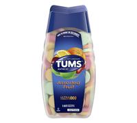 TUMS 74610 Ultra Strength Assorted Fruit Antacid Chewable Tablet for Heartburn R