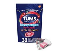 Tums Chewy Delights Soft Chews, Very Cherry, 32count