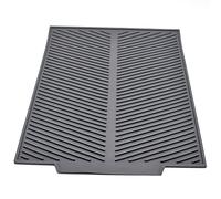 Tumtanm Silicone Draining Board, Folding Drainer - 17”x13” Eco-Friendly Drain Pad, Heat Resistant Pot Mat, Dishwasher Safe Trivet