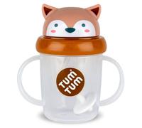 TumTum TT5017 Series 3 Fergus Fox Tippy Up Cup with Weighted Straw