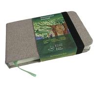 tumuarta Watercolour Sketchbook, 300 g, 25% Cotton, 9x14 cm, 24 Sheets, 48 Pages, Fine Grain, Acid-Free, Watercolour Book, Artist Paper, Watercolour Paper Pad, Ideal for Watercolour, Acrylic, Gouache