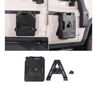 Tumukiw Car Door Storage Box Modular Panel Compatible with INEOS Grenadier/Quartermaster 2020-2025, Heavy Duty Carbon Steel Door Exterior Storage Shelf Molle Panel with 7.5L Fuel Tank (Black)