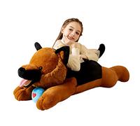 Tumyay Giant German Shepherd Dog Stuffed Animal Plush Soft Toy,78cm Large Puppy Jumbo Cute Big Size Huge Plushy Plushie,Birthday Gifts for Kid