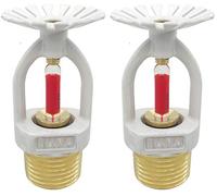 TUNA (2 Pack) UL & CUL Listed Fire Sprinkler Head Pendent Spray 1/2” NPT 155°F (68°C) K=5.6 Pendent Spray K80 Standard Response for Automatic Fire Sprinkler System White