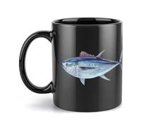 Tuna Fish Ceramic Coffee Mug with Handle Reusable Tea Mugs China Printed Cups for Hot Drinks Home Work 330ml
