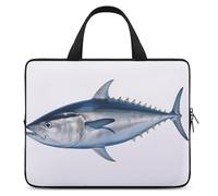 Tuna Thunnus Laptop Sleeve Ultra-Thin, Lightweight & Waterproof 13inch Laptop Bags, Durable Neoprene Material, Portable Protective Computer Bag with Hand Strap