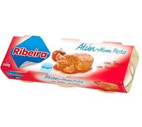 Tuna with Tomato Sauce Ribeira - Pack of 2 (3 x 80 g Tins per Pack)