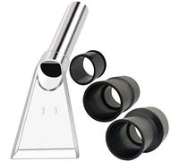 TunaMax Universal Work with All Shop Vacs with 2-1/2" & 1-7/8" & 1-1/4" Three Adapters Clear Extractor Attachment for Carpet Cleaning & Auto Detailing, Extraction Accessory for Wet Vacuum Cleaners