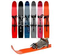 Tundra wolf Kids' skis for Skills & Fun from Age 3 - fit all Boots - training tool for Ski camps and Backyard
