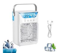 Tundrra Freeze Portable Ac,Tundrrafreeze 3.0 Pro,Tundrrafreeze Portable Ac Unit,Tundrrafreezes 4-in-1 Air Cooler,7 Night Light and 2/4/6 H Timing Function (1 pc)