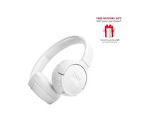 JBL Tune 670NC Wireless Bluetooth Noise-Cancelling Headphones (White)