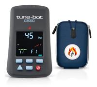 Tune Bot Clip-on Studio Drum Tuner with Protective Case Overtone Labs | Tune-bot Digital Studio, Protective Case, 4-Color LCD, 30-450 Hz Range, Filter Mode, Difference Mode, Saves Drum Tunings