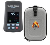 Tune-Bot Studio TBS-001 Clip-On Digital Drum Tuner with Hard Shell Carry Case - Easy & Accurate Drum Tuning for Practice, Studio and Live Playing