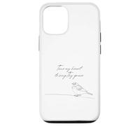 Tune My Heart To Sing Thy Grace Bird Come Thou Fount Hymn Case for iPhone 12/12 Pro