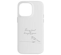 Tune My Heart To Sing Thy Grace Bird Come Thou Fount Hymn Case for iPhone 14 Pro Max