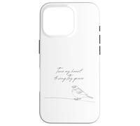 Tune My Heart To Sing Thy Grace Bird Come Thou Fount Hymn Case for iPhone 16 Pro