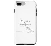 Tune My Heart To Sing Thy Grace Bird Come Thou Fount Hymn Case for iPhone 7 Plus/8 Plus