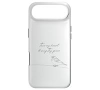 Tune My Heart To Sing Thy Grace Bird Come Thou Fount Hymn Case for iPhone Air