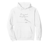 Tune My Heart To Sing Thy Grace Bird Come Thou Fount Hymn Pullover Hoodie