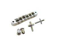 Tune-O-Matic M4 Bridge w/Roller Saddles for Gibson Les Paul, SG, Gretsch- Chrome